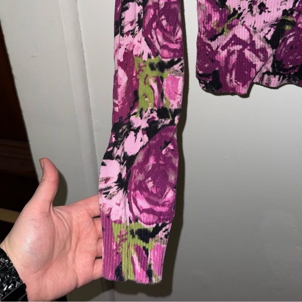 Forever 21 Pink Floral Crop Top - Picture 6 of 6